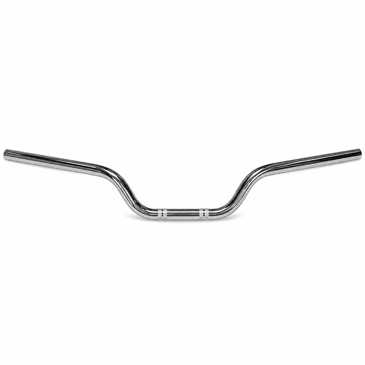 Guidão com Rosca Cromado para Honda Twister/CBX 250/CB 300 e Yamaha Fazer 250 — 1,9mm Furação Universal